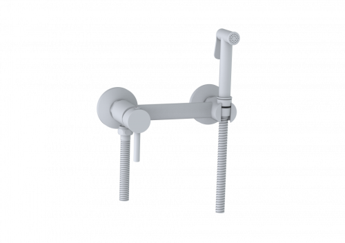 Гигиенический душ со смесителем CeramaLux DRS/005 белый