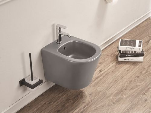 Биде подвесное CeramaLux 5330MH цвет серый