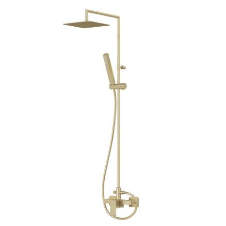 Душевая стойка Cezares PORTA PORTA-CD-SR настенная цвет золото