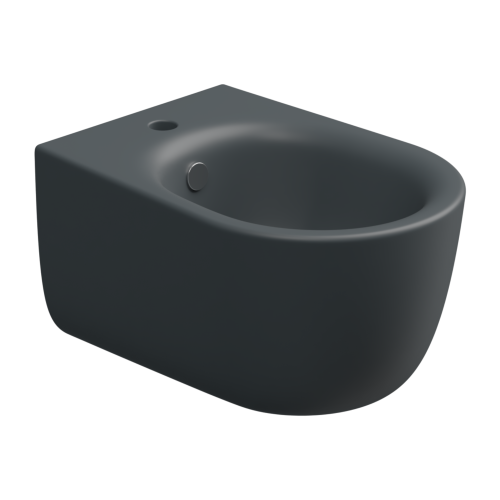 Биде подвесное GSG Ceramic Design Hit! HIBISO028 цвет черный