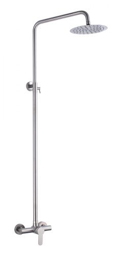 Душевая стойка Fmark FS8205 настенная цвет серый