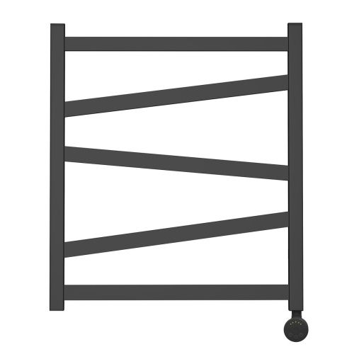 Полотенцесушитель электрический Point Феникс PN15156BE 55х65 черный