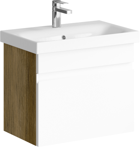 Тумба под раковину Aqwella Y SRT0106DB 60х40 подвесная цвет коричневый