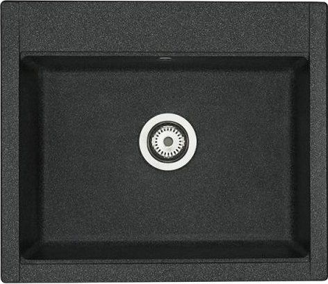 Кухонная мойка Aquaton Делия 1A715232LD210 60х50 цвет серый поверхность матовая