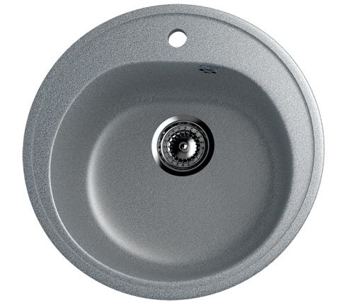Кухонная мойка Ulgran Classic U-101-309 50х50 цвет серый