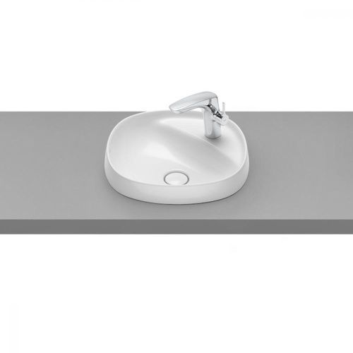 Раковина Roca 73270B7000 40х40 встраиваемая цвет белый