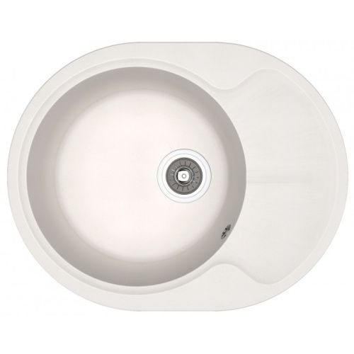 Кухонная мойка Dr.Gans Берта 620 25.040.B0620.401 60х50 цвет белый поверхность матовая