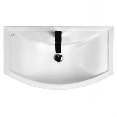 Раковина из сантехнического фарфора Santek Балтика 1WH501524 80х50 встраиваемая цвет белый 1 отверстие под смеситель