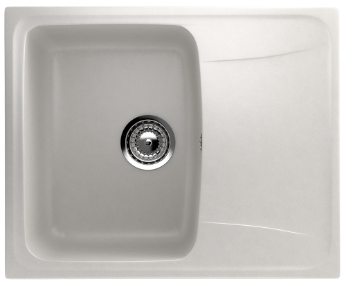 Кухонная мойка Ulgran Classic U-201-341 60х45 цвет белый