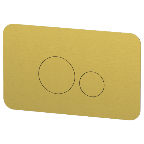 Клавиша смыва механическая Remer RB810BG цвет золото