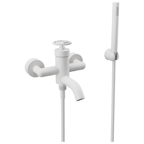 Смеситель для ванны Remer Chrono CH02BO настенный белый