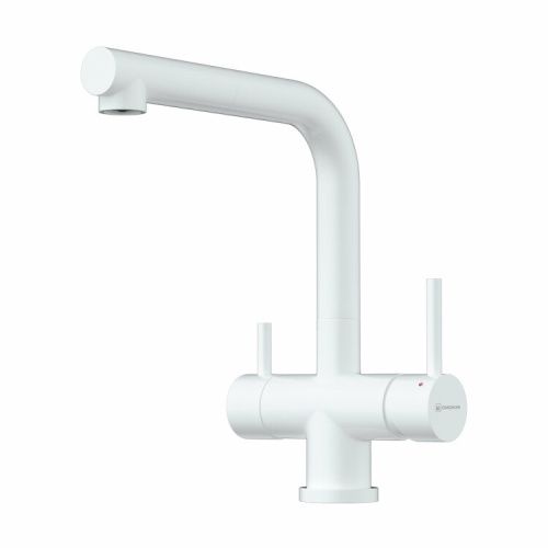 Смеситель для кухни Omoikiri Takamatsu-S 4994357 на мойку белый