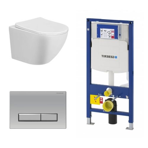 Сет унитаз + инсталляция + кнопка 111.300.00.5+FP.321.46.01+AM25010