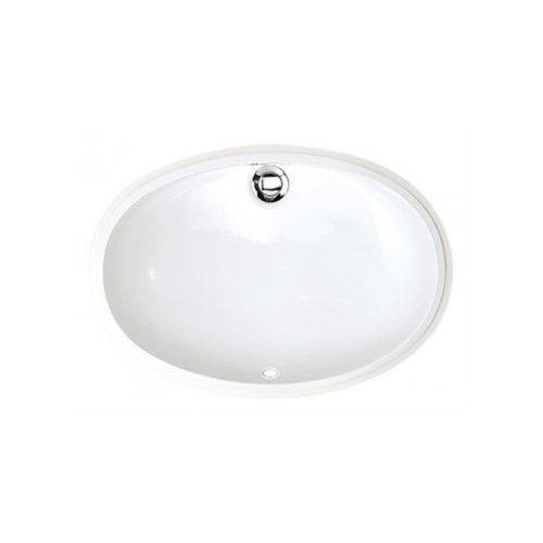 Раковина керамическая Devon Devon White CTPLASOINB.CO bi 60 см встраиваемая цвет белый без отверстий под смеситель