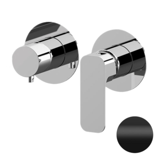 Смеситель для душа Daniel Tiara TA625D315 встраиваемый в стену черный