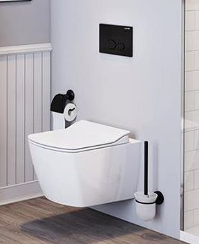 Клавиша смыва механическая Creavit GP2002.02 цвет черный - фото 3