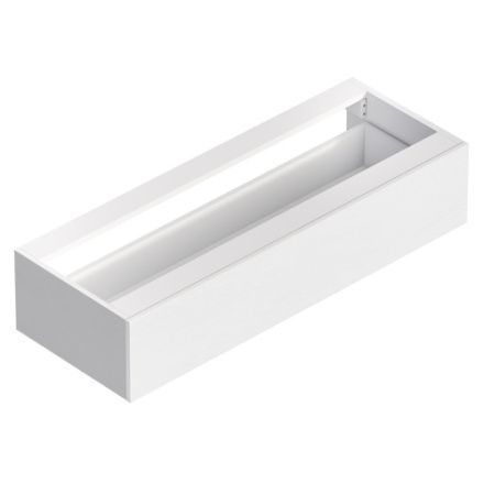 Тумба под раковину Cezares CADRO CADRO-120-1C-SO-BG-BLUM 120х50 подвесная цвет белый