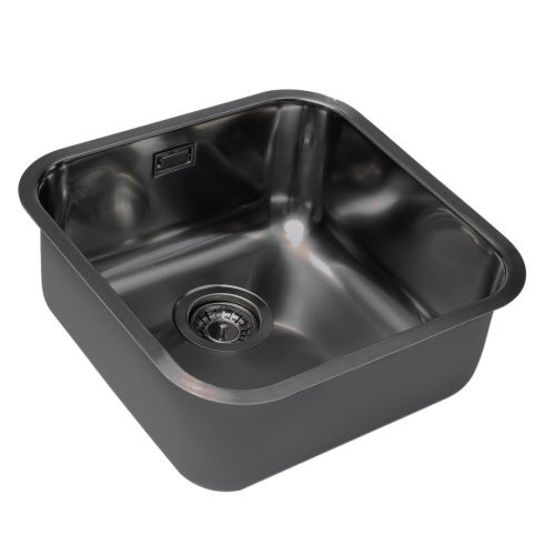 Кухонная мойка Grandex Aqua SELECT 44 2003333 45х45 цвет серый поверхность матовая