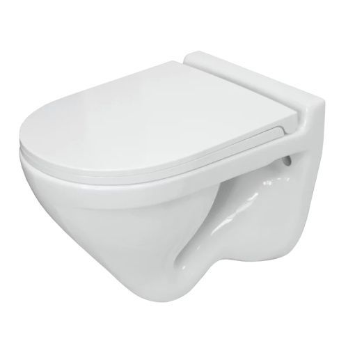 Унитаз подвесной Sanita Luxe Attica WC.WH/Attica/DM/WHT.G/S1 белый с сиденьем микролифт смыв торнадо