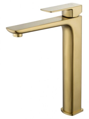 Смеситель для раковины Wonzon & Woghand Edge WW-88239003-BG на столешницу золото