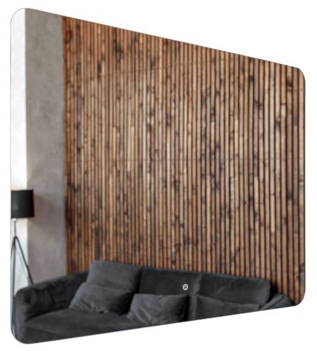 Зеркало с подсветкой Azario Alone Raggio CS00078966 100х70 подвесное