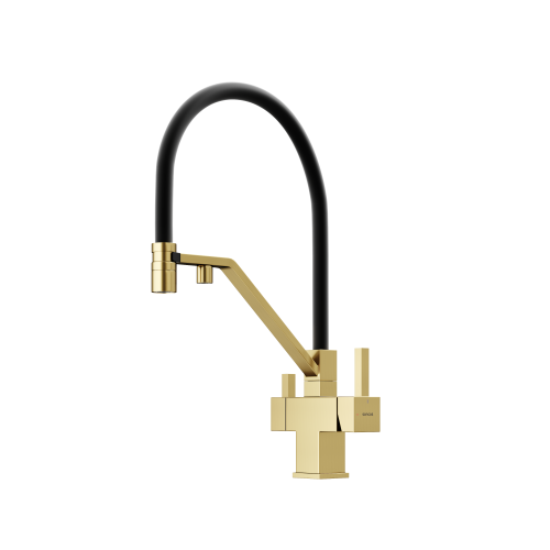 Смеситель для кухни Sancos Loro SC4007BG на мойку золото