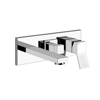 Смеситель Gessi Rettangolo K 53136/299 встраиваемый в стену черный