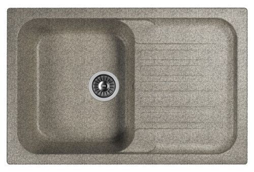 Кухонная мойка Dr.Gans Адель 780 25.090.C0780.409 80х50 цвет серый поверхность матовая