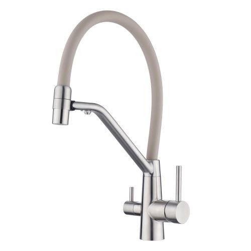 Смеситель для кухни Fmark FS1462-L12 на мойку сатин