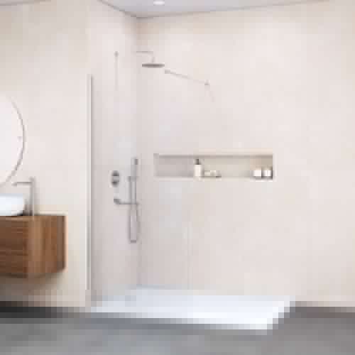 Душевая перегородка RGW Walk In 35100209-11 90х195 стекло прозрачное профиль хром