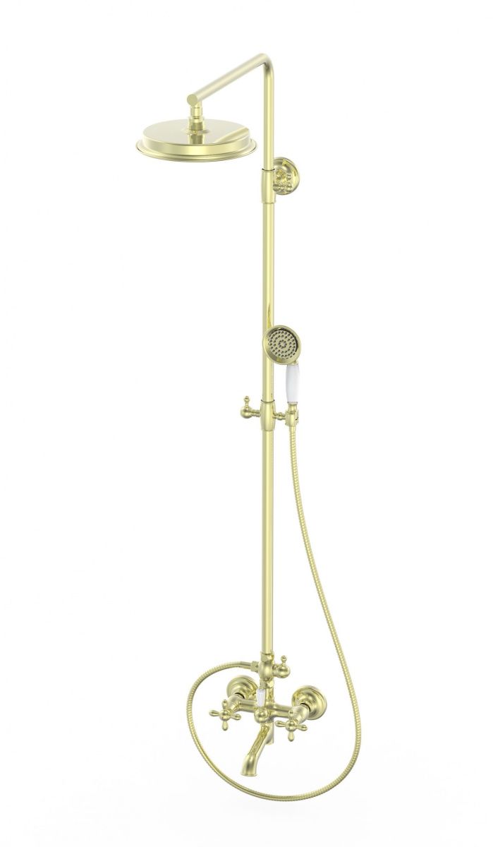 Душевая стойка Wonzon & Woghand Retro WW-88739020-PG настенная цвет золото