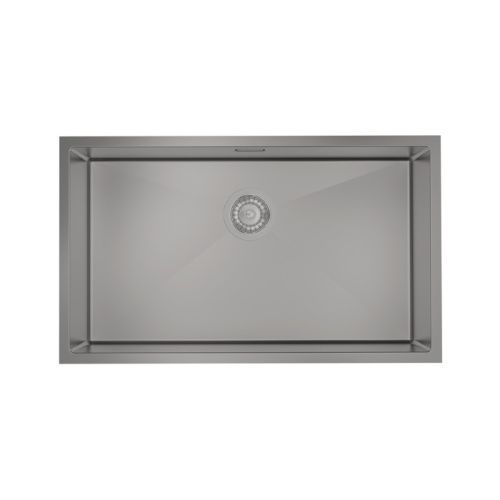 Кухонная мойка Iddis Edifice EDI74G0i77 75х45 цвет серый поверхность матовая