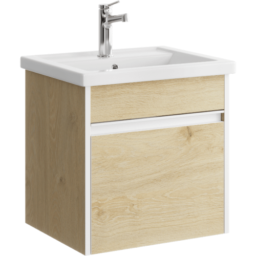 Тумба под раковину Aqwella Y URB0105DD 50х40 подвесная цвет коричневый