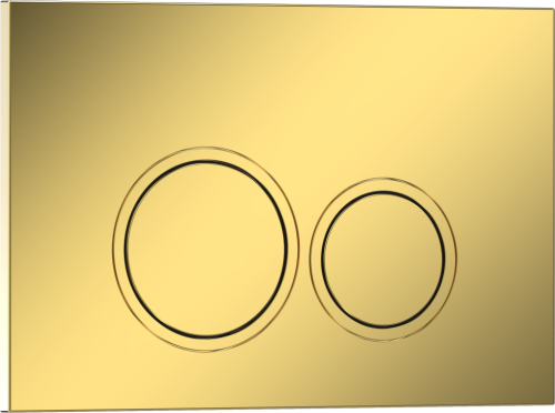 Клавиша смыва механическая Iberica Blanca ESTI-O IB.B082.006.001 цвет желтый