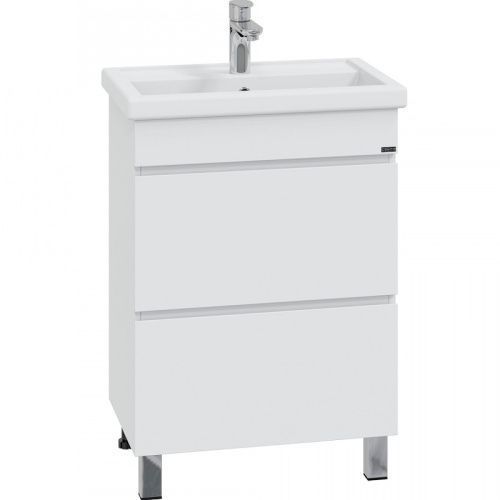 Тумба под раковину СанТа Марс 700291 60х40 напольная цвет белый