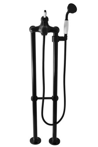 Смеситель RavSlezak LABE L550.5/2CMAT напольный черный