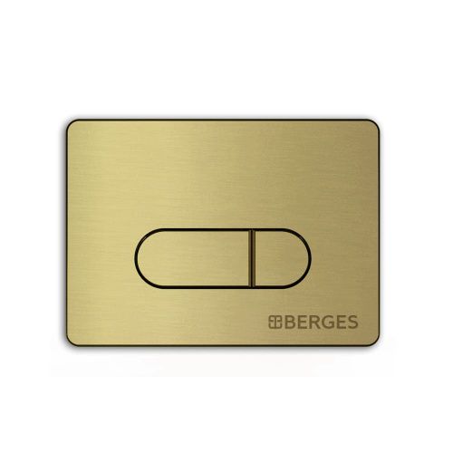 Клавиша смыва механическая Berges NOVUM 040038 цвет бронза