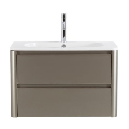 Тумба под раковину Cezares RELAX RELAX-800-2C-SO-SAT-P 80х50 подвесная цвет коричневый