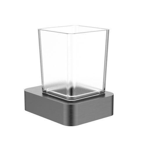 Стакан для зубных щеток с держателем Wonzon & Woghand LOTTE WW-8321-BGM