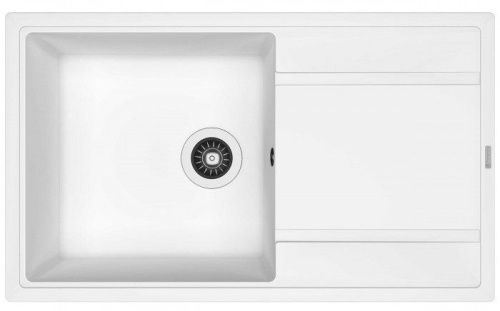 Кухонная мойка Florentina Липси 860 20.130.D0860.201 85х50 цвет белый поверхность матовая