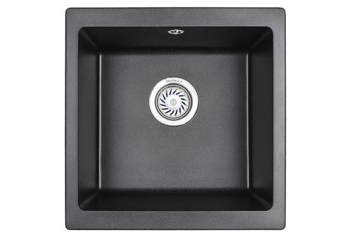 Кухонная мойка Granula 4451, ЧЁРНЫЙ 45х45 цвет черный поверхность матовая