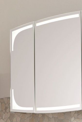 Зеркало-шкаф Puris Classic line S2A437R39(161) 70х70 подвесной цвет белый