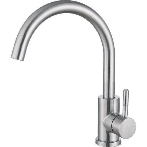 Смеситель для кухни Haiba HB72304-3 на мойку нержавеющая сталь