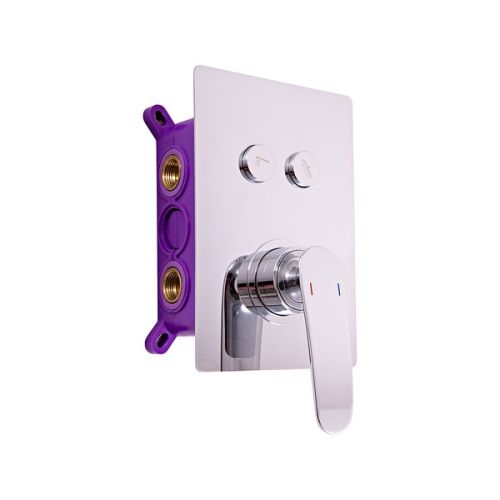 Смеситель для душа RavSlezak TIGRIS TG186BOX встраиваемый в стену хром