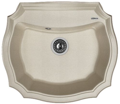 Кухонная мойка Florentina Эмилия 640 20.355.D0640.305 65х55 цвет серый поверхность матовая