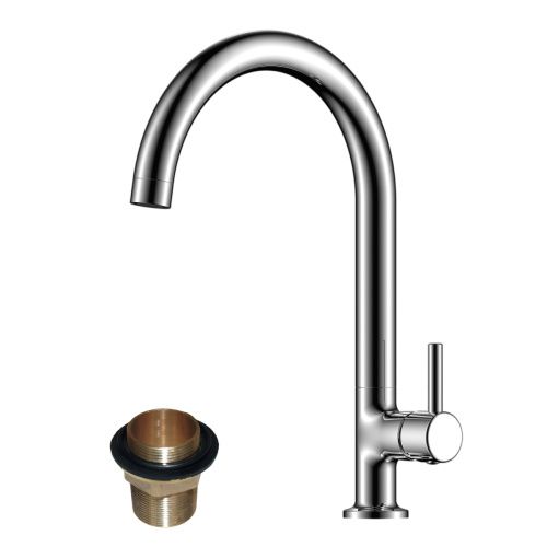 Смеситель для кухни Rossinka X X25-23U на мойку хром