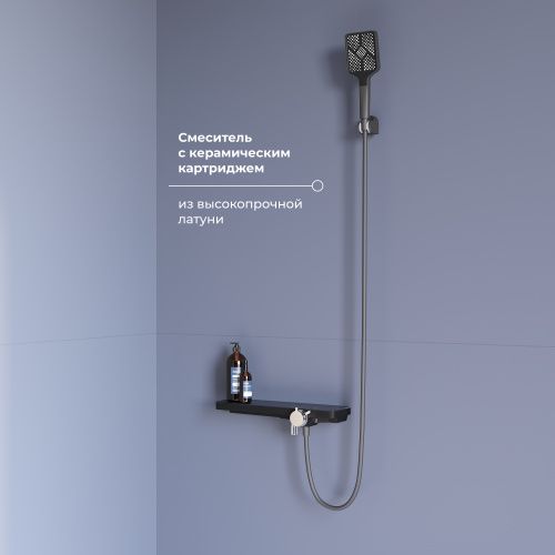 Душевой гарнитур RGW  69140540-11 настенный серый