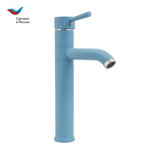 Смеситель Славен Город СЛ-ОД-Д81 на раковину синий