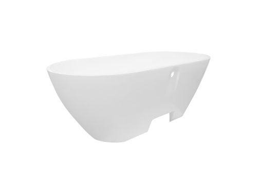 Ванна из литьевго мрамора Эстет Майами ФР-00014380 160х75 отдельностоящая овальная