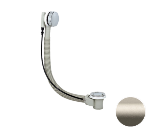 Слив-перелив для ванны Remer 96PXV нержавеющая сталь